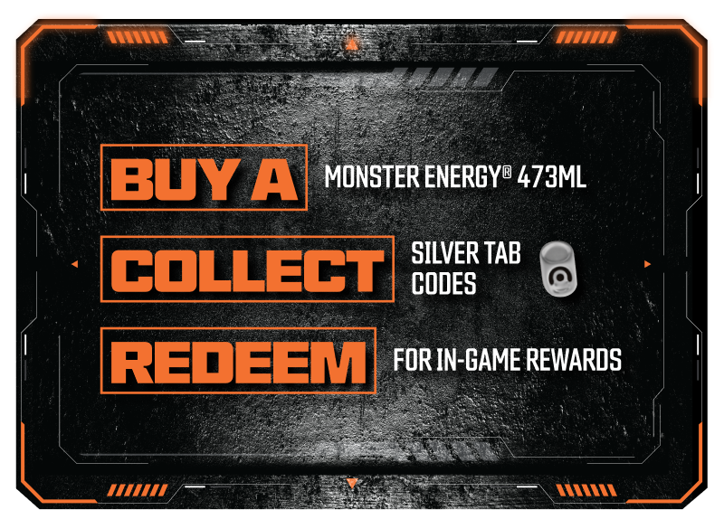 BUY A Monster Energy - GET IN-GAME REWARDS